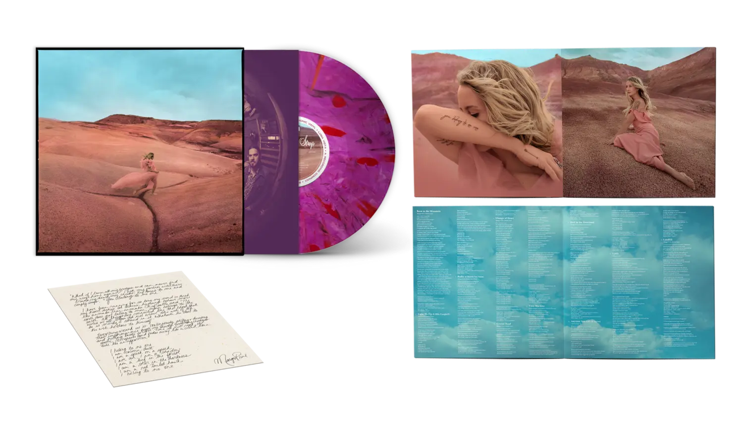

Виниловая пластинка Strays limited edition purple swirl colored vinyl w/ bonus flexi vinyl 7" & poster insert Margo Price