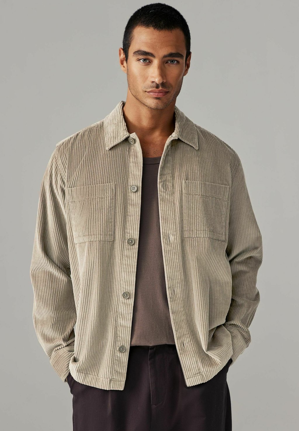 

Летняя куртка TWIN POCKET REGULAR FIT Next, серый