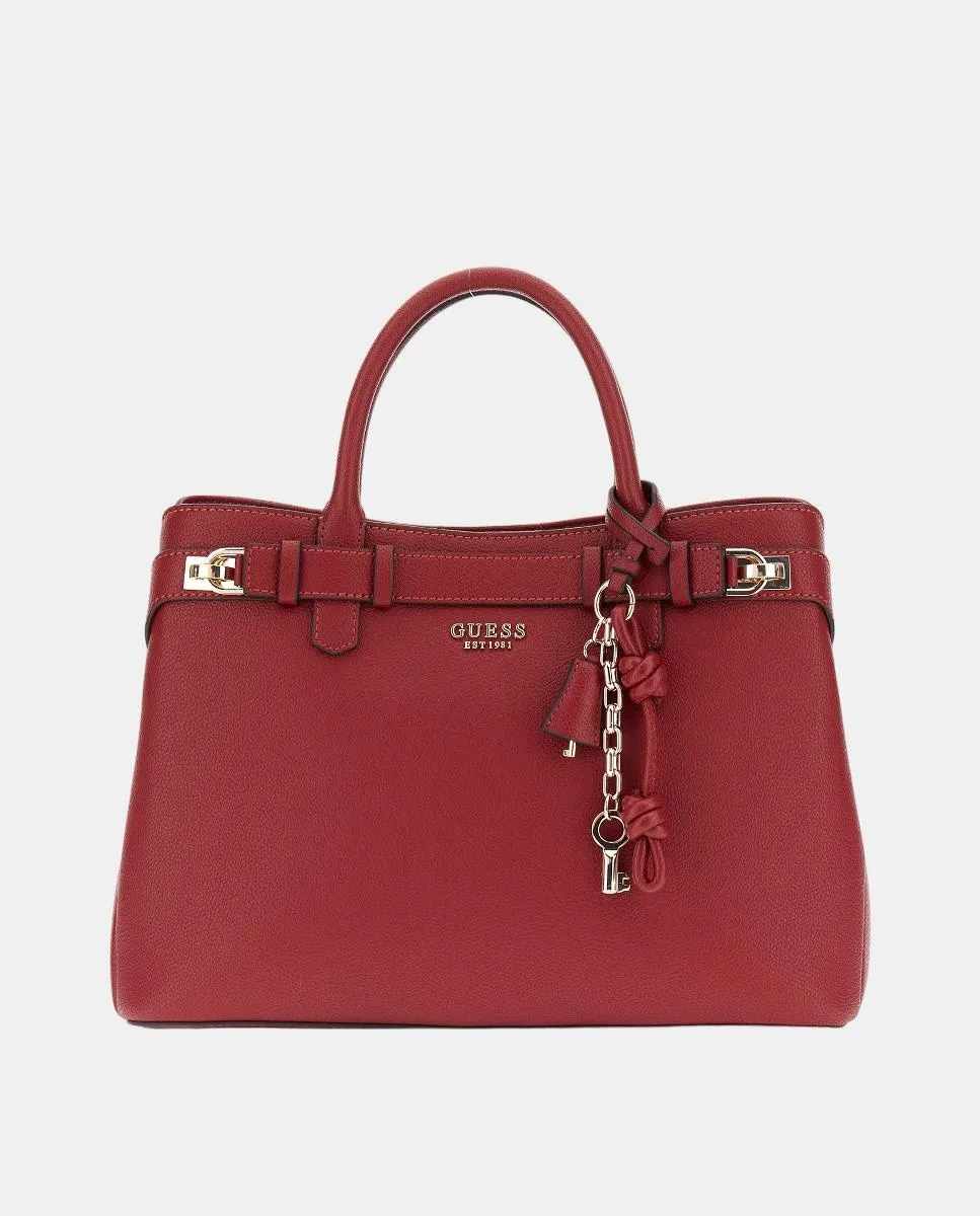

Сумка на руку с застежкой-молнией и магнитной застежкой Guess, красный