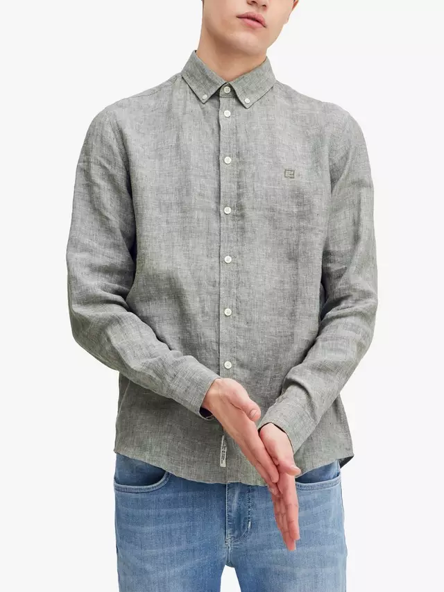 

Рубашка Casual Friday Anton Long, цвет agave/green