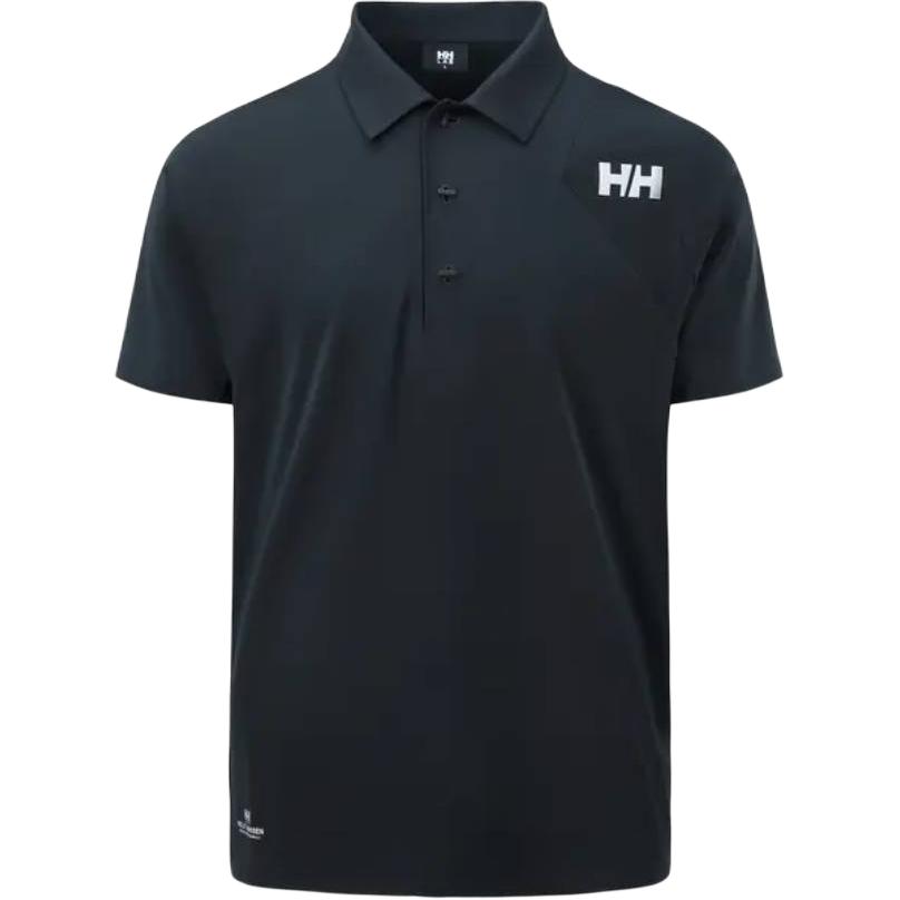 

X SHEJISHI,LIANMINGKUAN SS25 Polo Shirt Men's HELLY HANSEN, черный