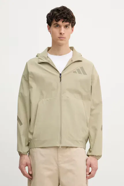 Олимпийка с капюшоном х Z.N.E Adidas, зеленый