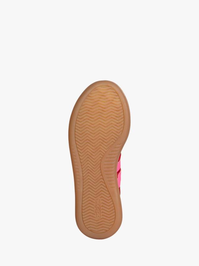 Детские теннисные кроссовки Barreda Decode из замши adidas, Red/Pink — фото 4