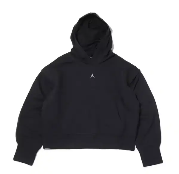 

Толстовка (WMNS) Air Jordan Sport Fleece Hoodie Asia Sizing 'Black', черный