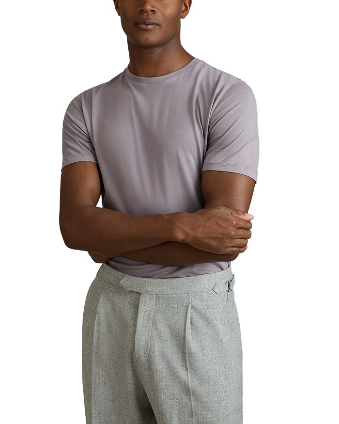 

Футболка Bless Regular Fit REISS, фиолетовый
