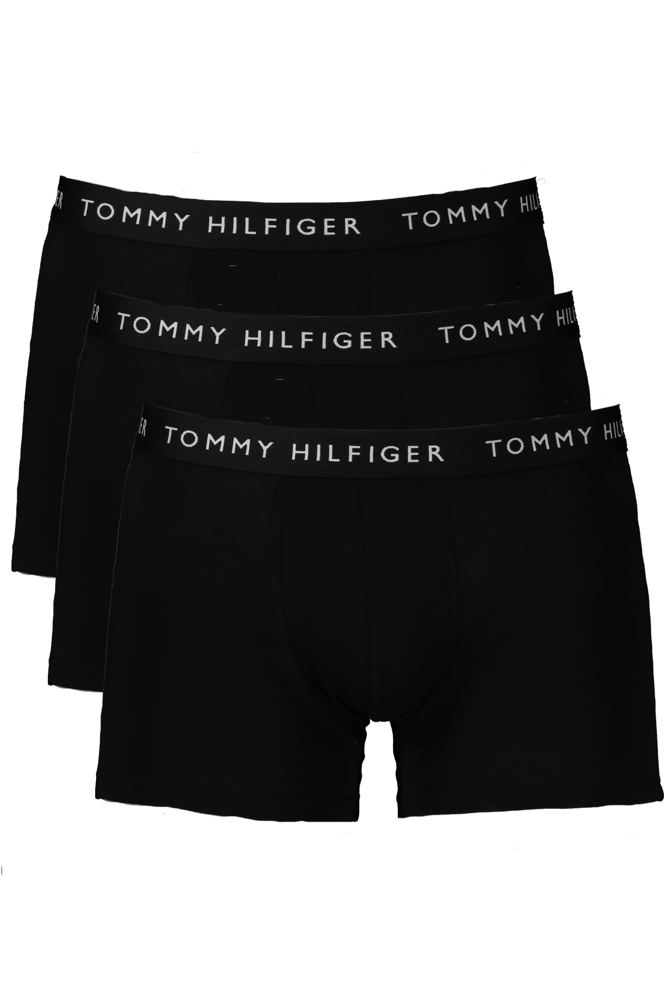 

Мужские боксеры Tommy Hilfiger хлопковые с логотипом 3 шт, черный
