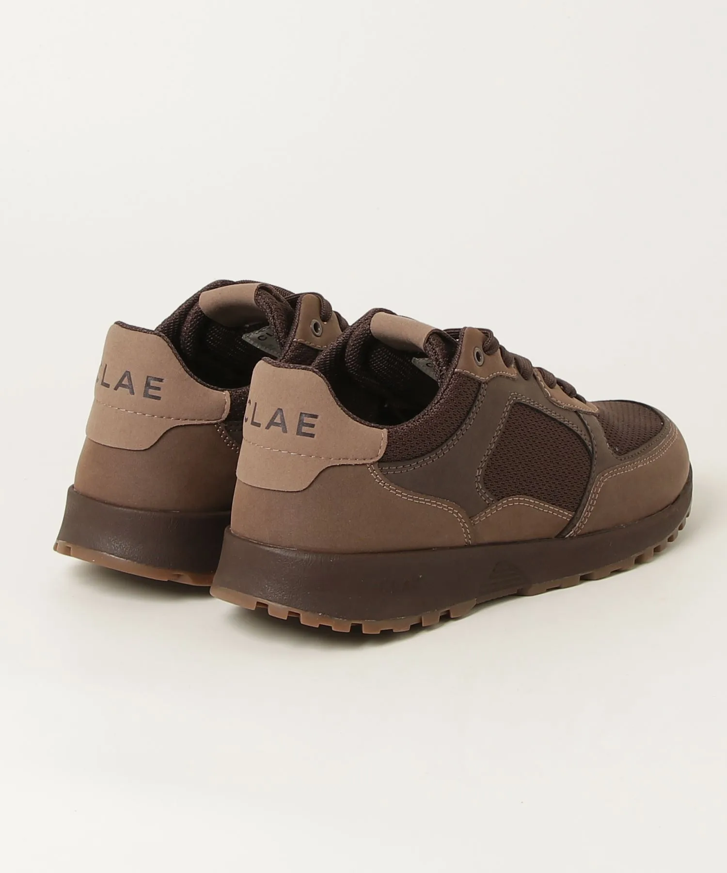 Мужские кроссовки CLAE Joshua LA16 из рециклированной ткани коричневые — фото 2