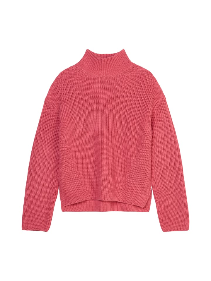 

Пуловер Marc O'Polo DfC Turtleneck-Strickpullover loose, цвет blushed berry