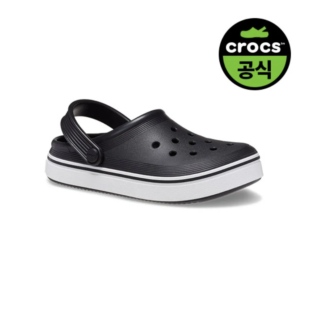 Детские чёрные клоги Off Court от Crocs — фото 2