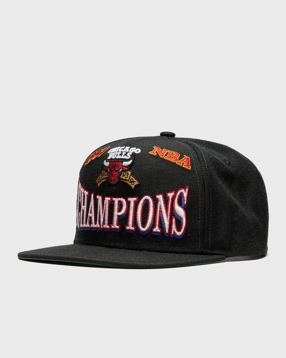 

Бейсболка Mitchell & Ness Nba Champions Snapback Hwc Chicago Bulls 1997, черный