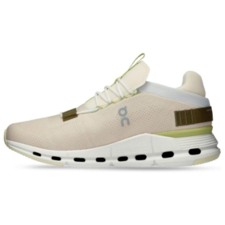 

On Облачные кроссовки Cloudnova нескользящие износостойкие низкие повседневные беговые мужские white