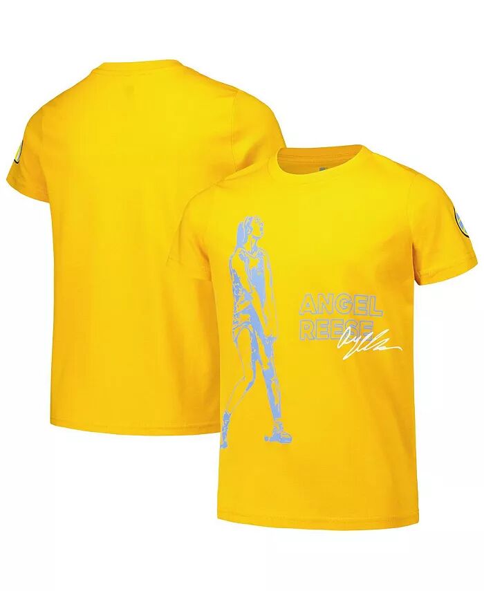 

Футболка игрока Big Boys and Girls Angel Reese Yellow Chicago Sky Round21