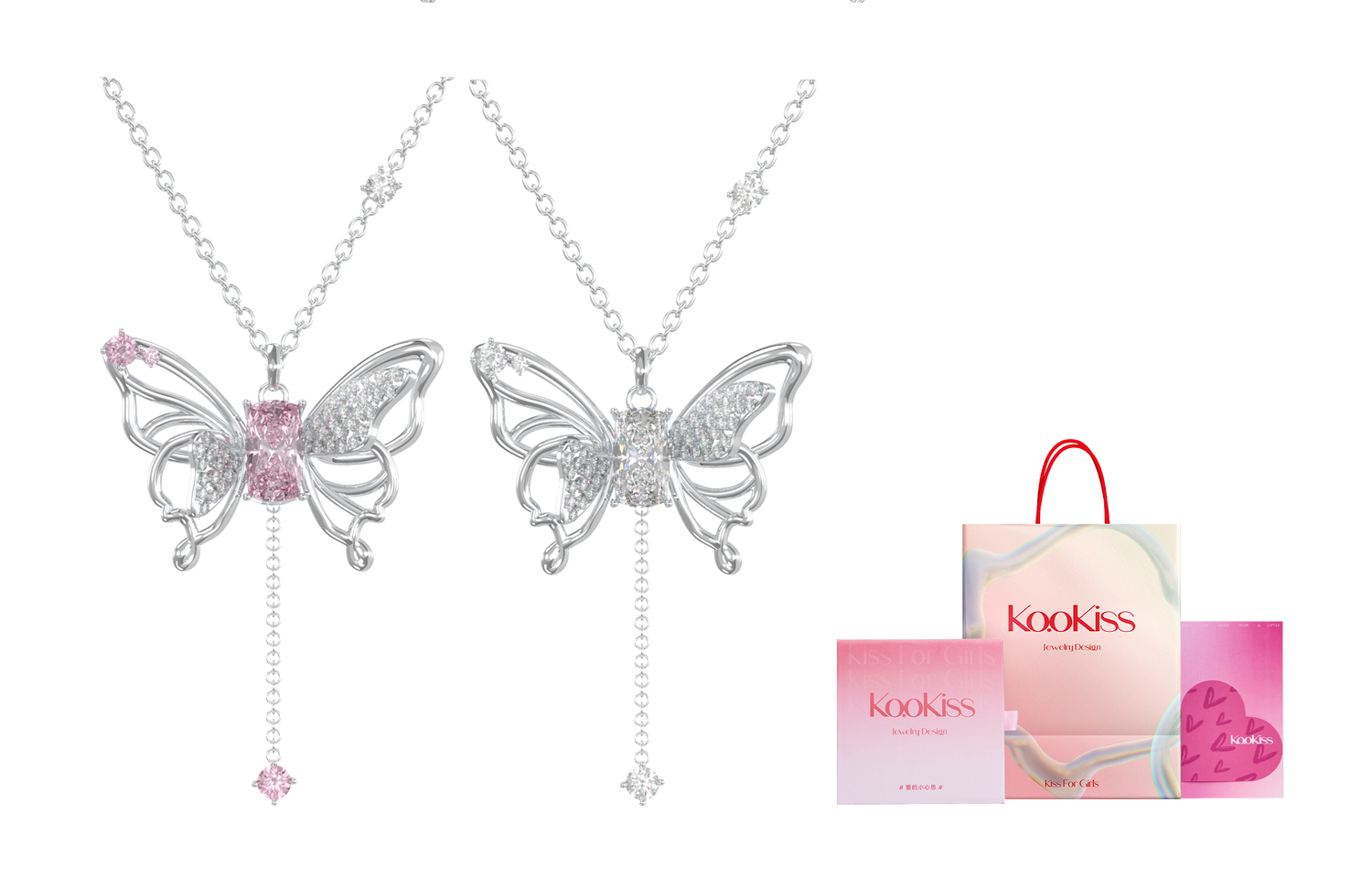 

Медный сплав ожерелье для женщин KOOKISS, Girlfriend Pack + Gift Box