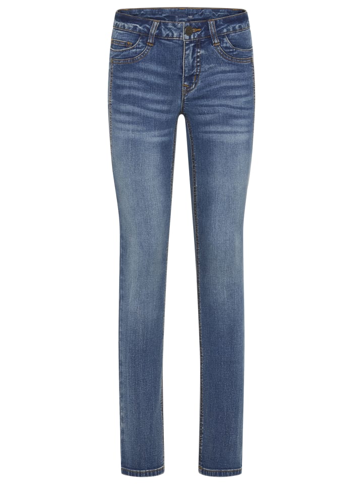 

Джинсы комфортного кроя синего цвета ARIZONA