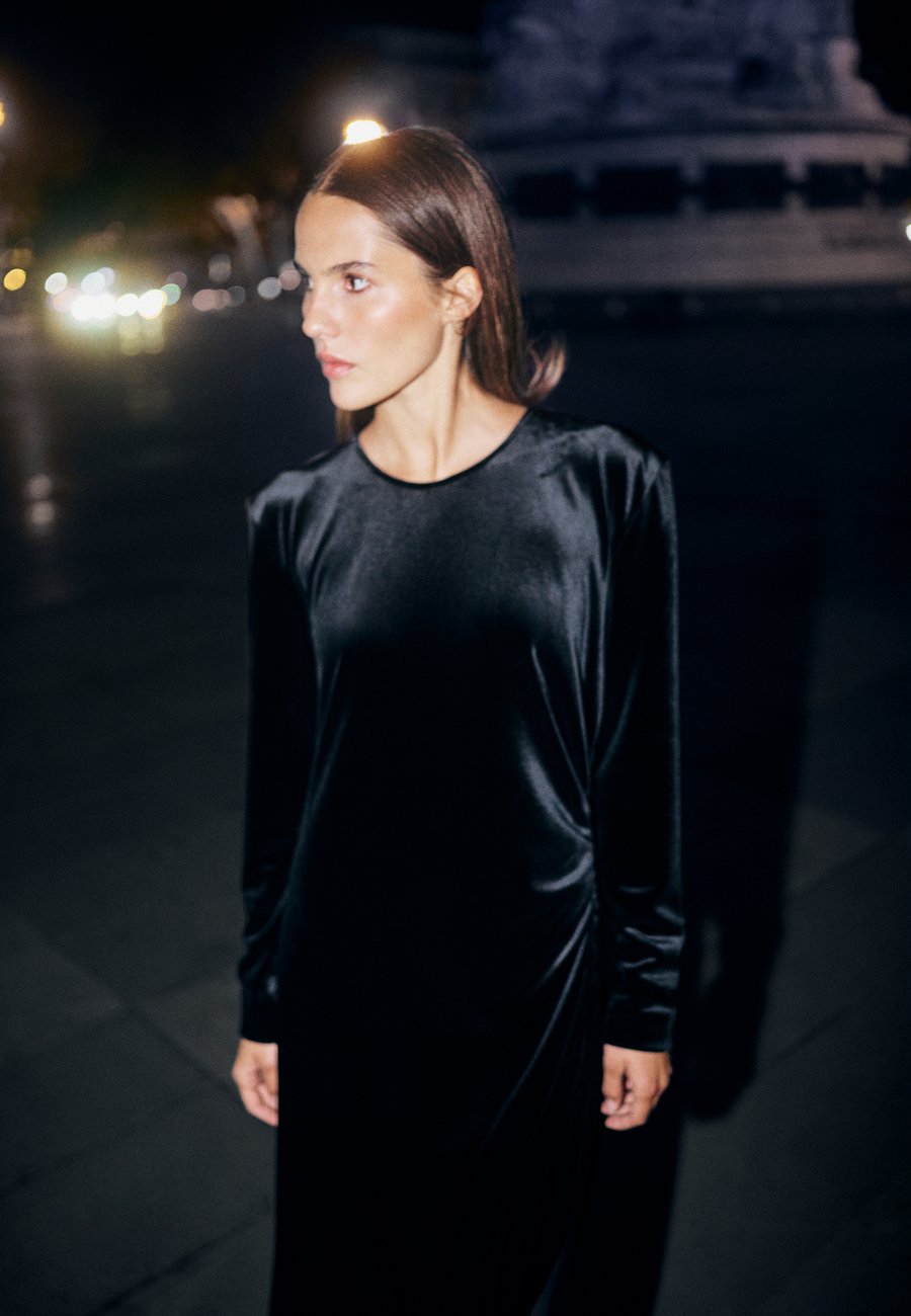 

Платье Karen by Simonsen Maxi dress, Meteorite/Black