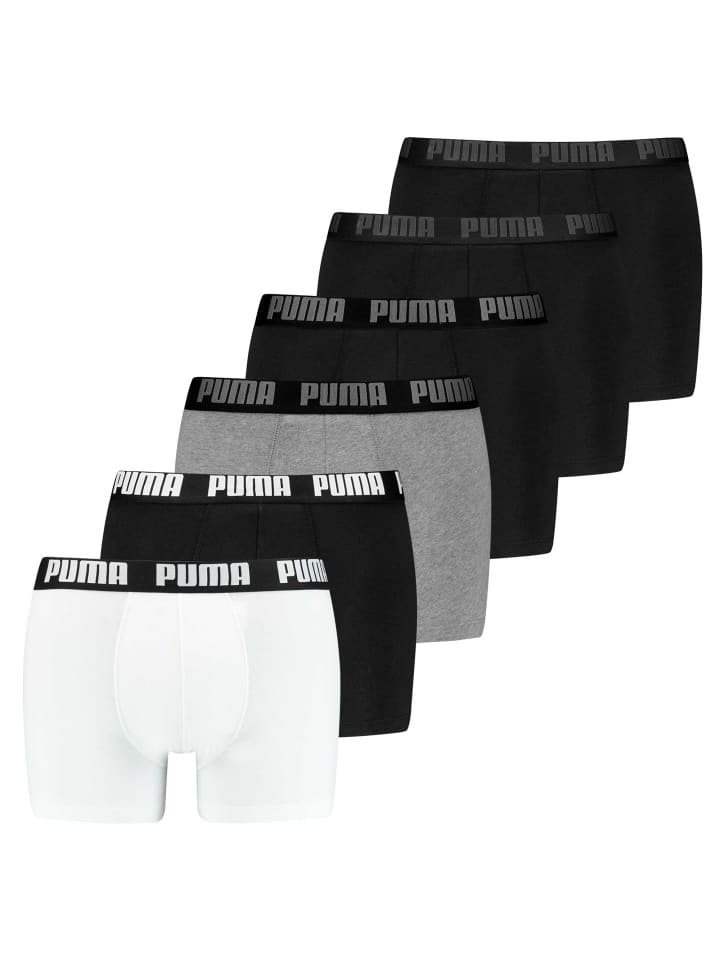 

Боксерские трусы Puma, цвет schwarz/weiß/grau