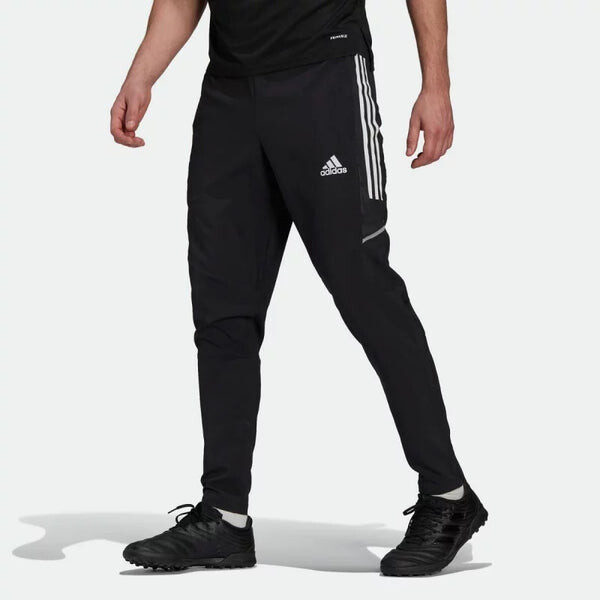 Спортивные штаны adidas Running Training Soccer/Football Sports Small Long Pants Black, черный — фото 2