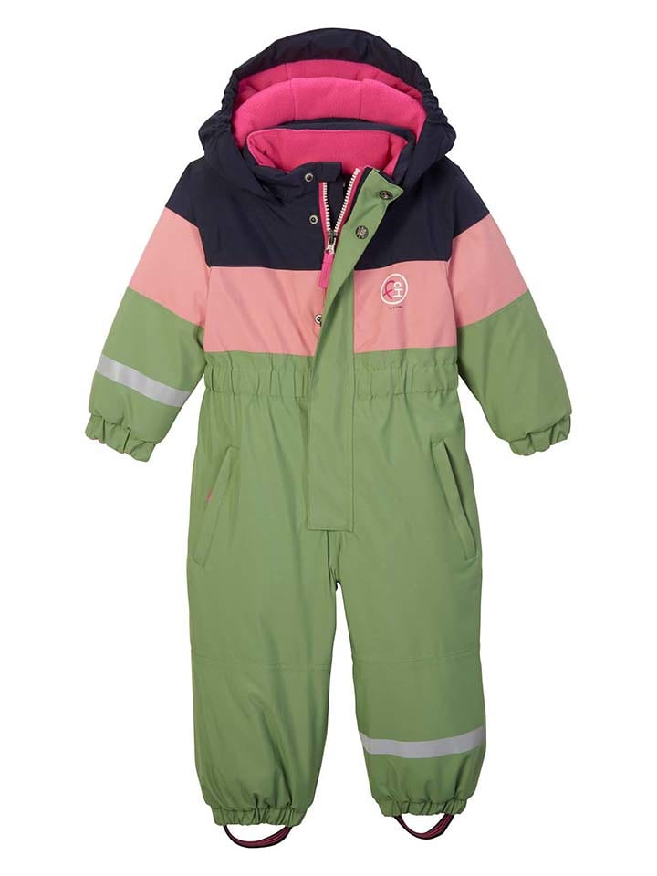 

Лыжные штаны Killtec Schneeanzug, цвет Grün/Rosa/Dunkelblau
