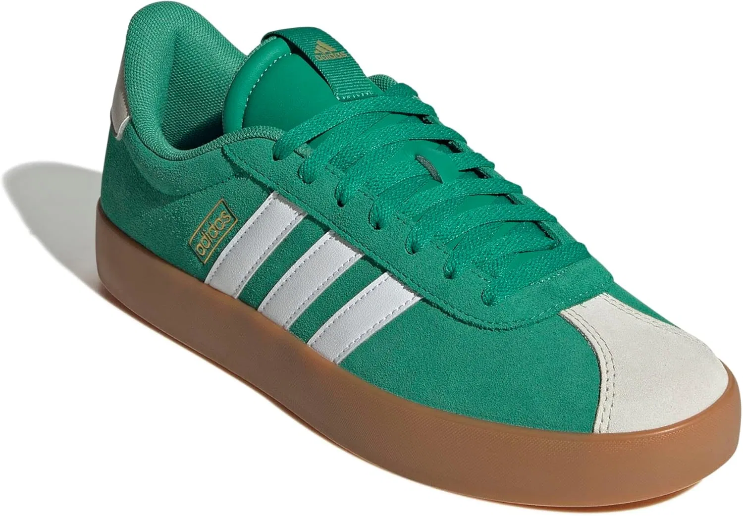 Кроссовки мужские adidas, цвет Court Green/White/Alumina — фото 4