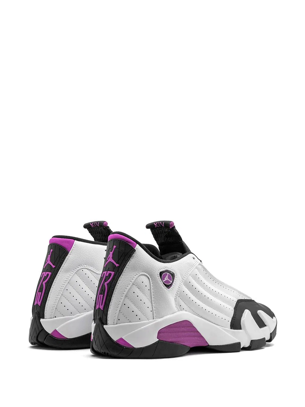 Кроссовки Air Jordan 14 Retro "Fuchsia Blast" Jordan Kids, мультиколор — фото 3