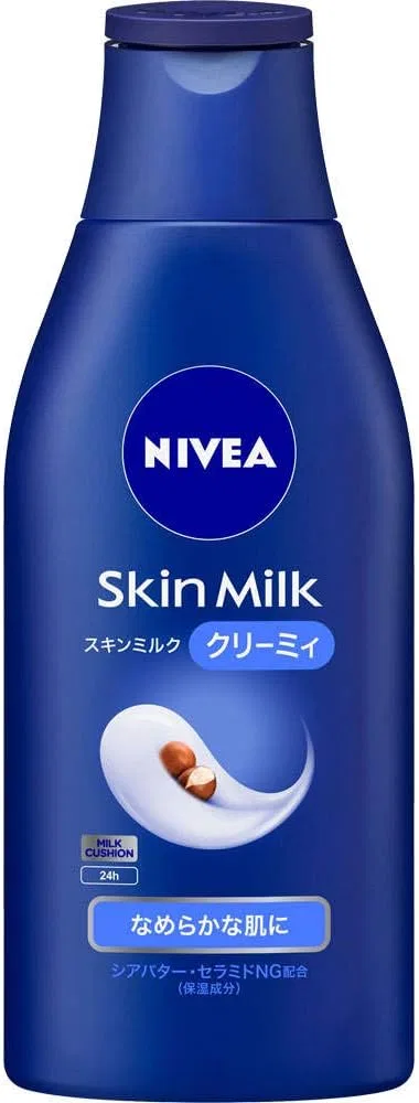 Лосьон для тела Kao Nivea Skin Milk, 10 шт, 200 г, для сухой кожи
