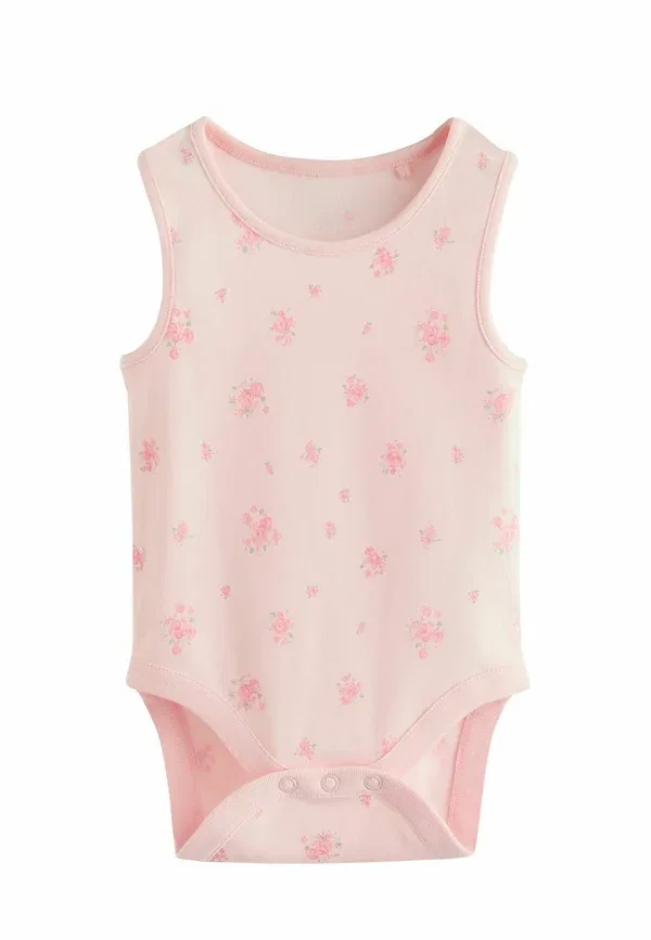 Боди Next Regular fit 5 pack, бело-розовый — фото 3