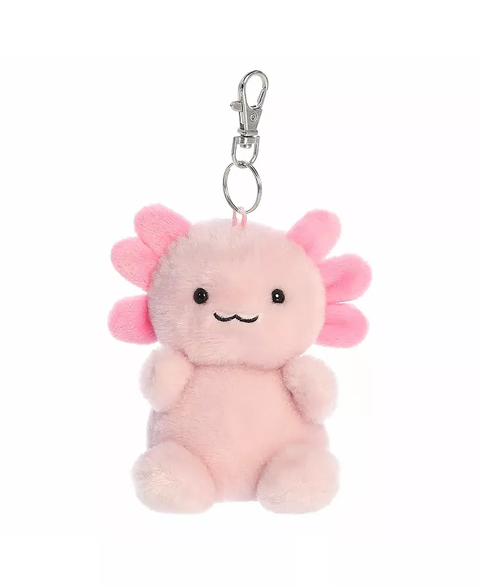 

Мини-топор Axolotl Palm Pals, очаровательный, на клипсе, розовый, 4 дюйма Aurora