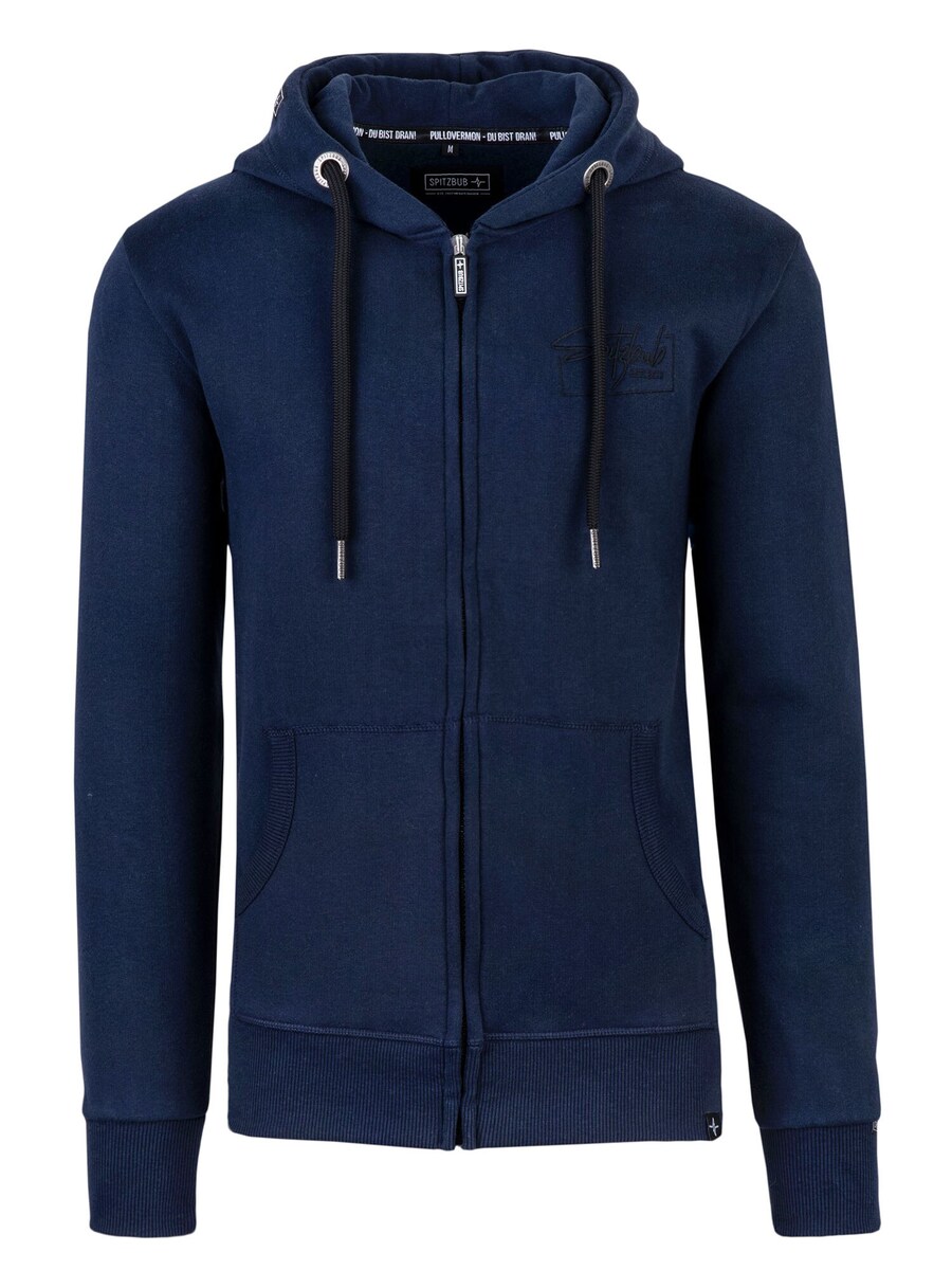 

Толстовка с капюшоном на молнии SPITZBUB Zip-Up Hoodie Street, синий