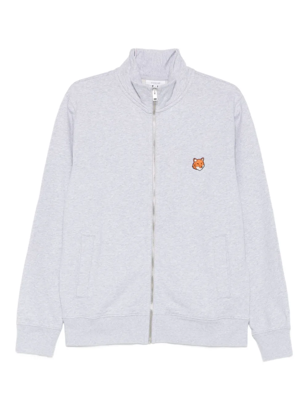 

Толстовка Fox Head на молнии Maison Kitsuné, серый