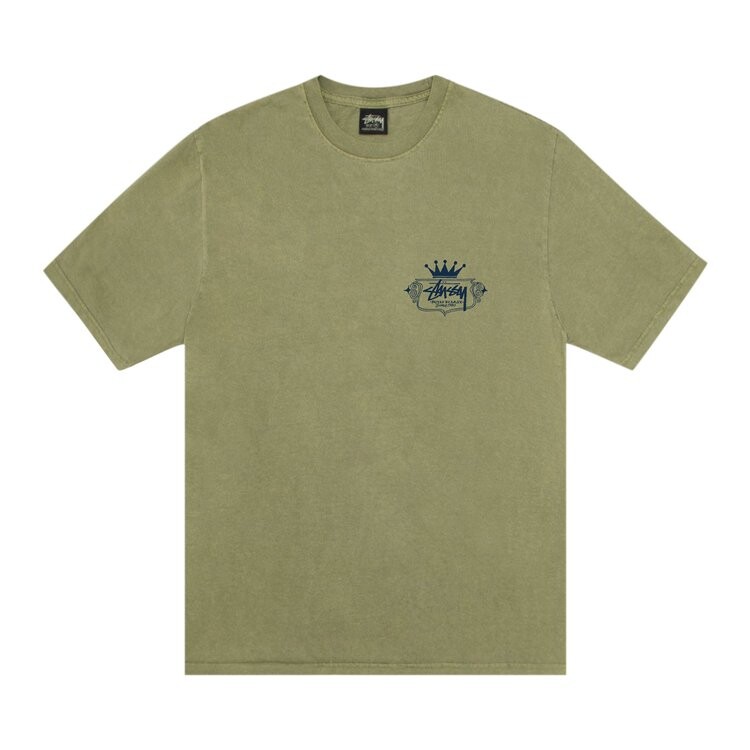 

Футболка Stussy Built To Last Tee, зеленый