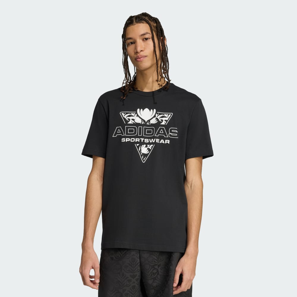 

Футболка Adidas House of Tiro Graphic Tee, черный