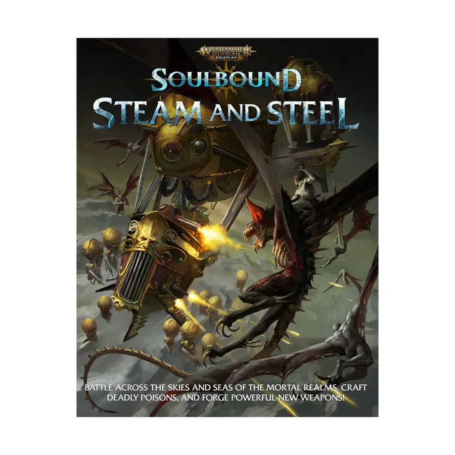 

Soulbound - Steam and Steel, Warhammer Fantasy RPG 4th Edition (Cubicle Seven), твердый переплет