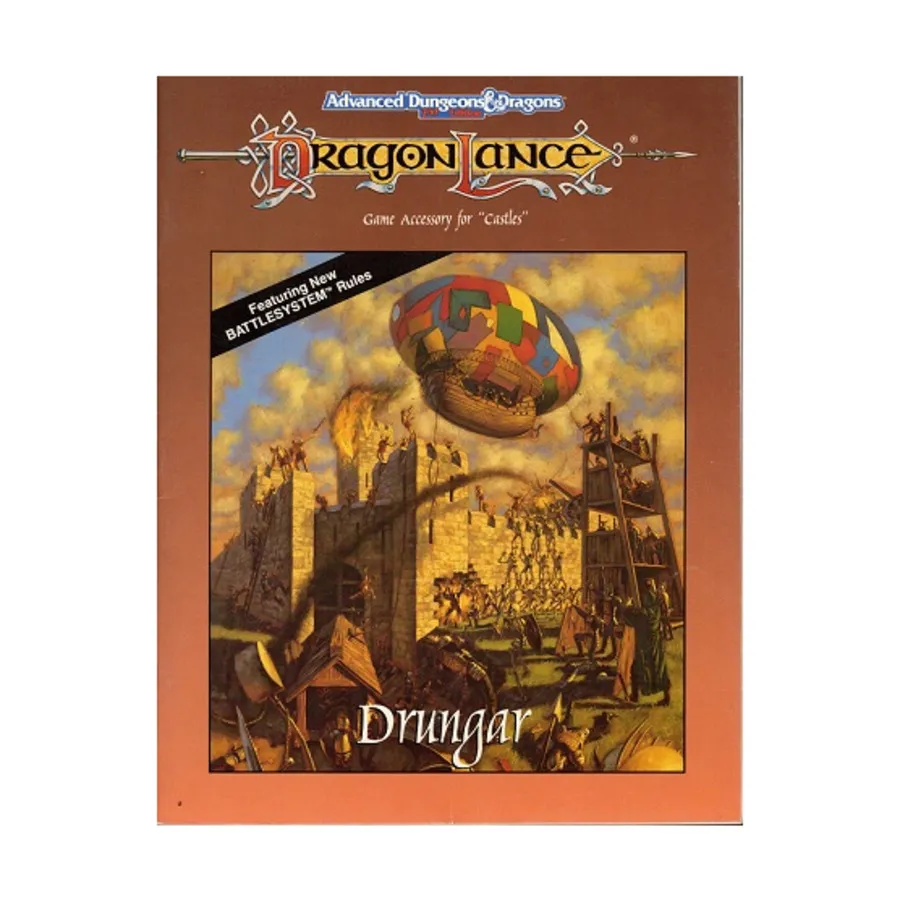 

Castles - Drungar Book Only!, Advanced Dungeons & Dragons (2nd Edition) - Box Sets, мягкая обложка