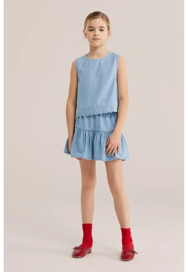 Топ блу-ридж We Fashion, Light Blue — фото 2