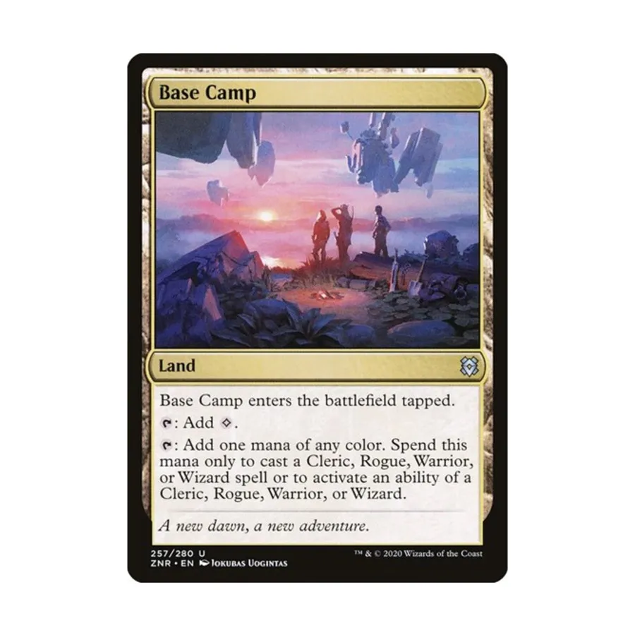 

CCG Базовый лагерь (U), MTG - Zendikar Rising