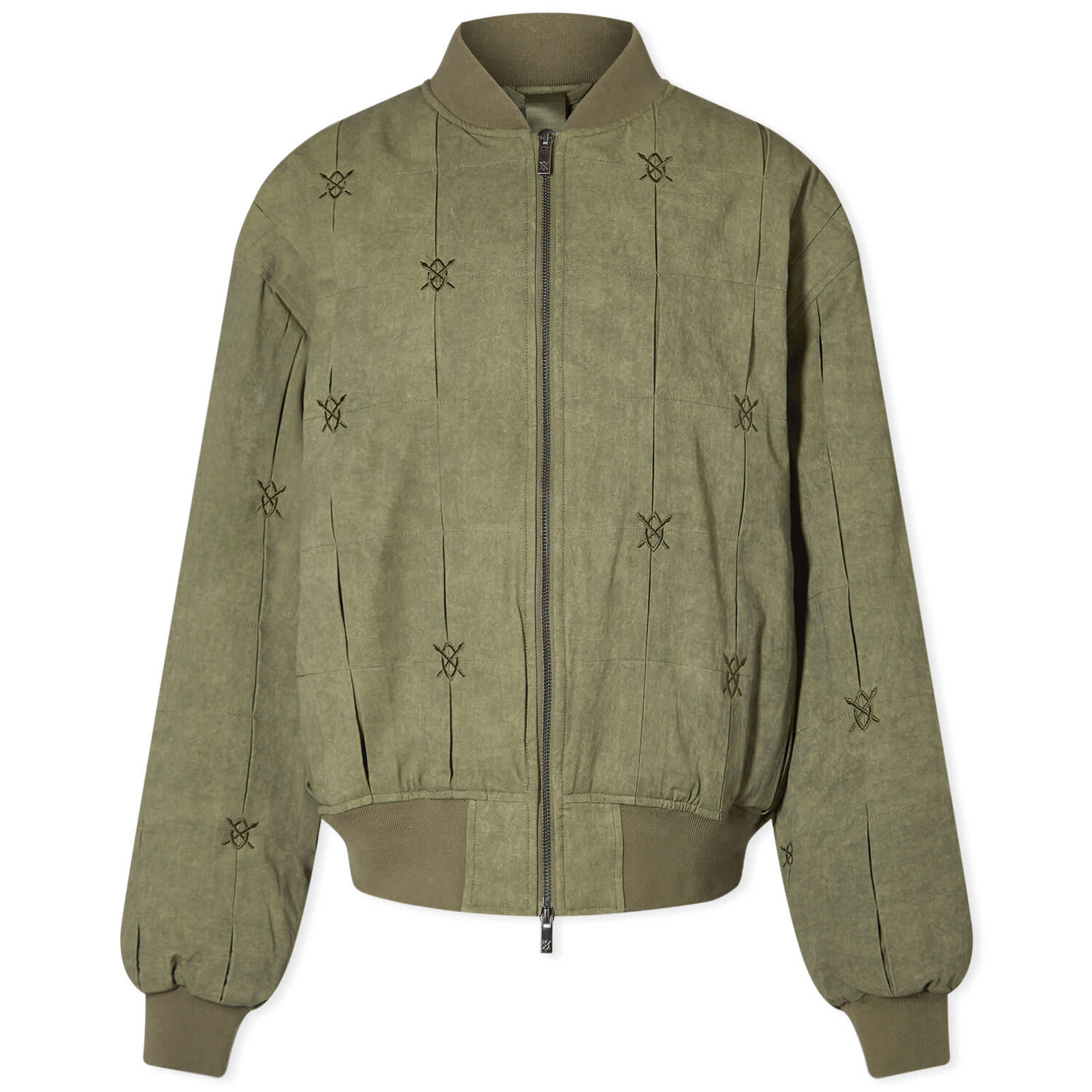 

Куртка Daily Paper Rasal Bomber, цвет Army Green