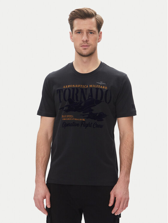 

Футболка обычного кроя 251TS2405J641 Aeronautica Militare, синий