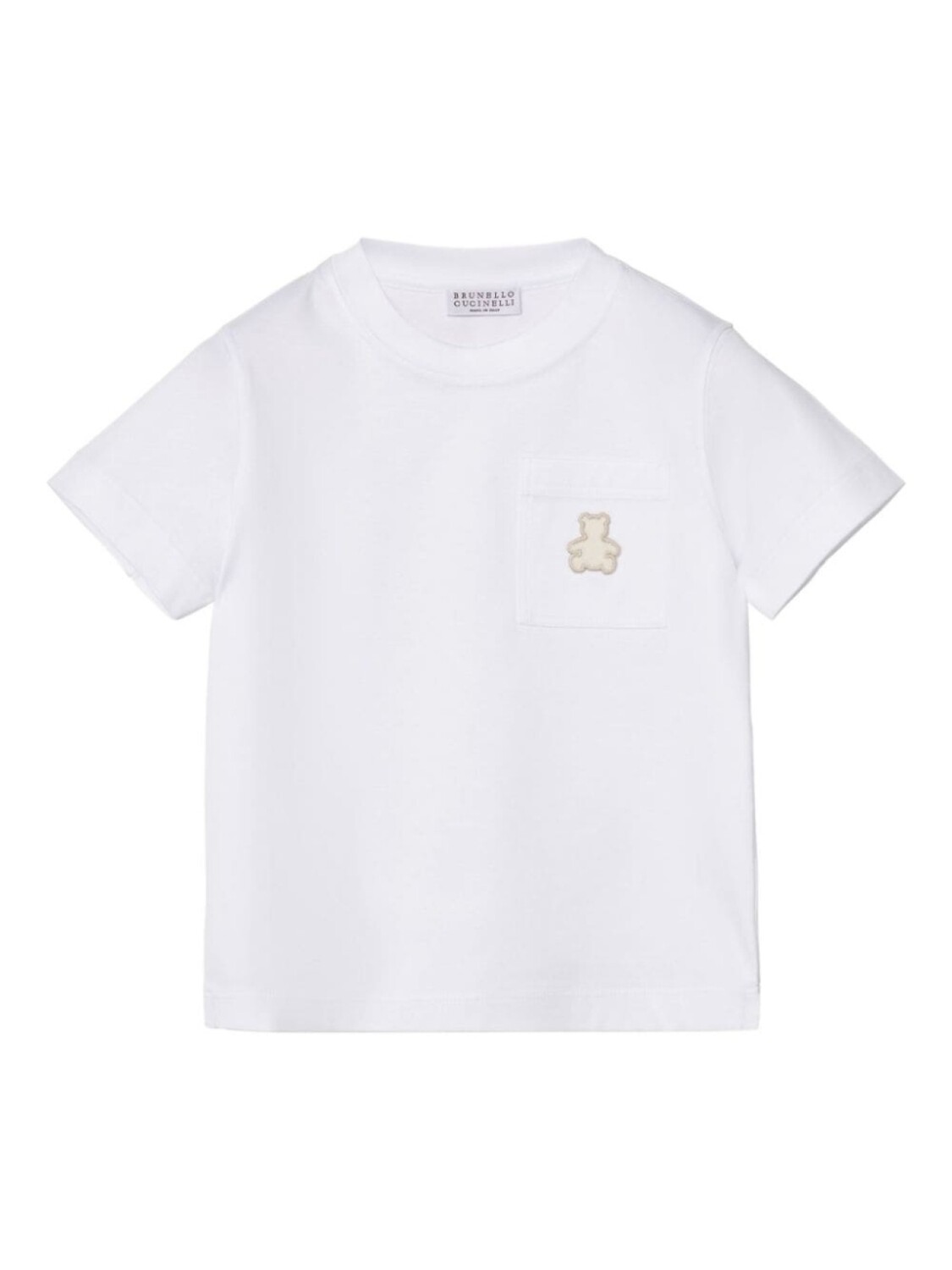 

Brunello Cucinelli Kids футболка Teddy Bear, белый