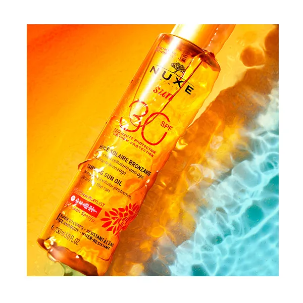Защита от солнца spf 30 Nuxe Sun Aceite Bronceador Rostro Y Cuerpo Spf 30 Nuxe, 150 ml — фото 2