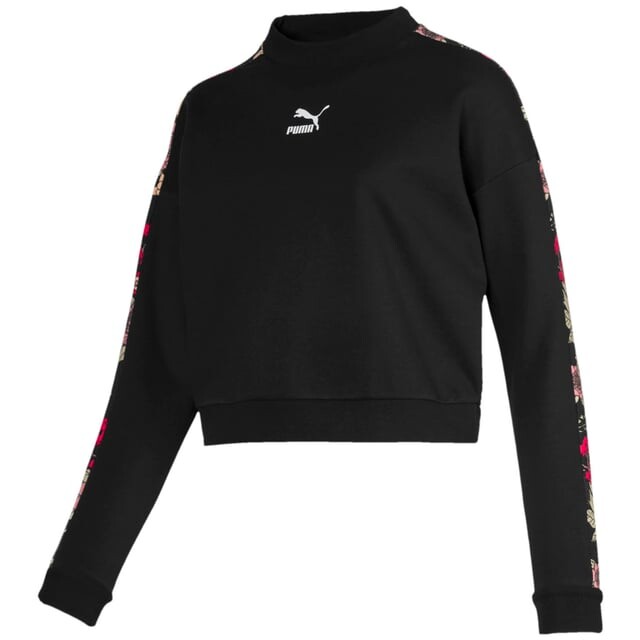 

Трендовая женская толстовка с графическим рисунком Puma, черный