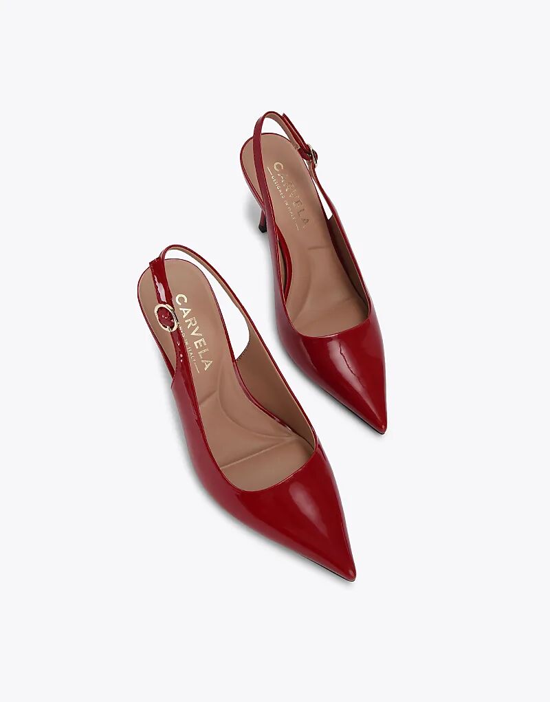 Туфли Carvela Spirit выходит на середину в красном — фото 2