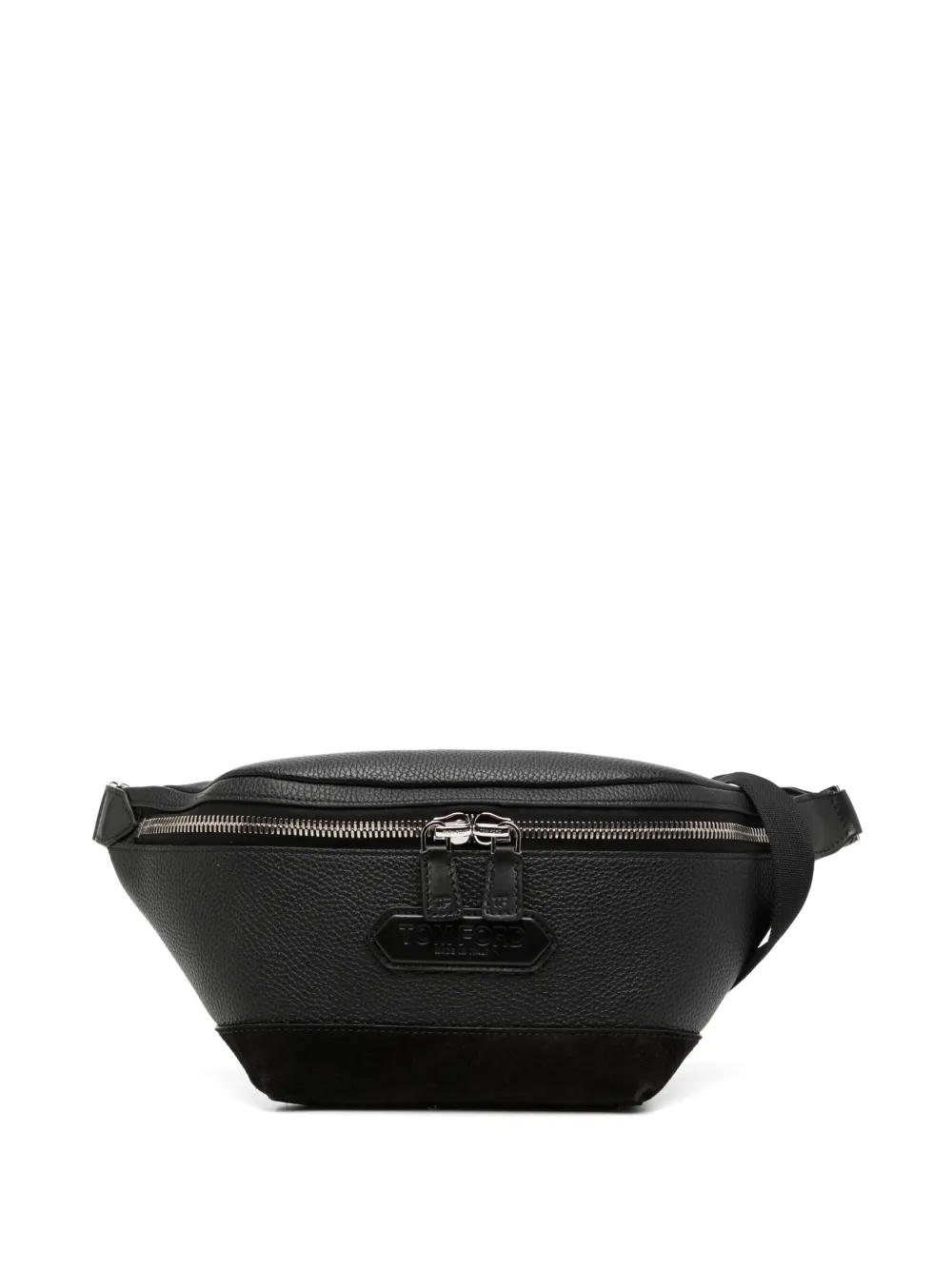 

Поясная сумка с нашивкой-логотипом TOM FORD, черный
