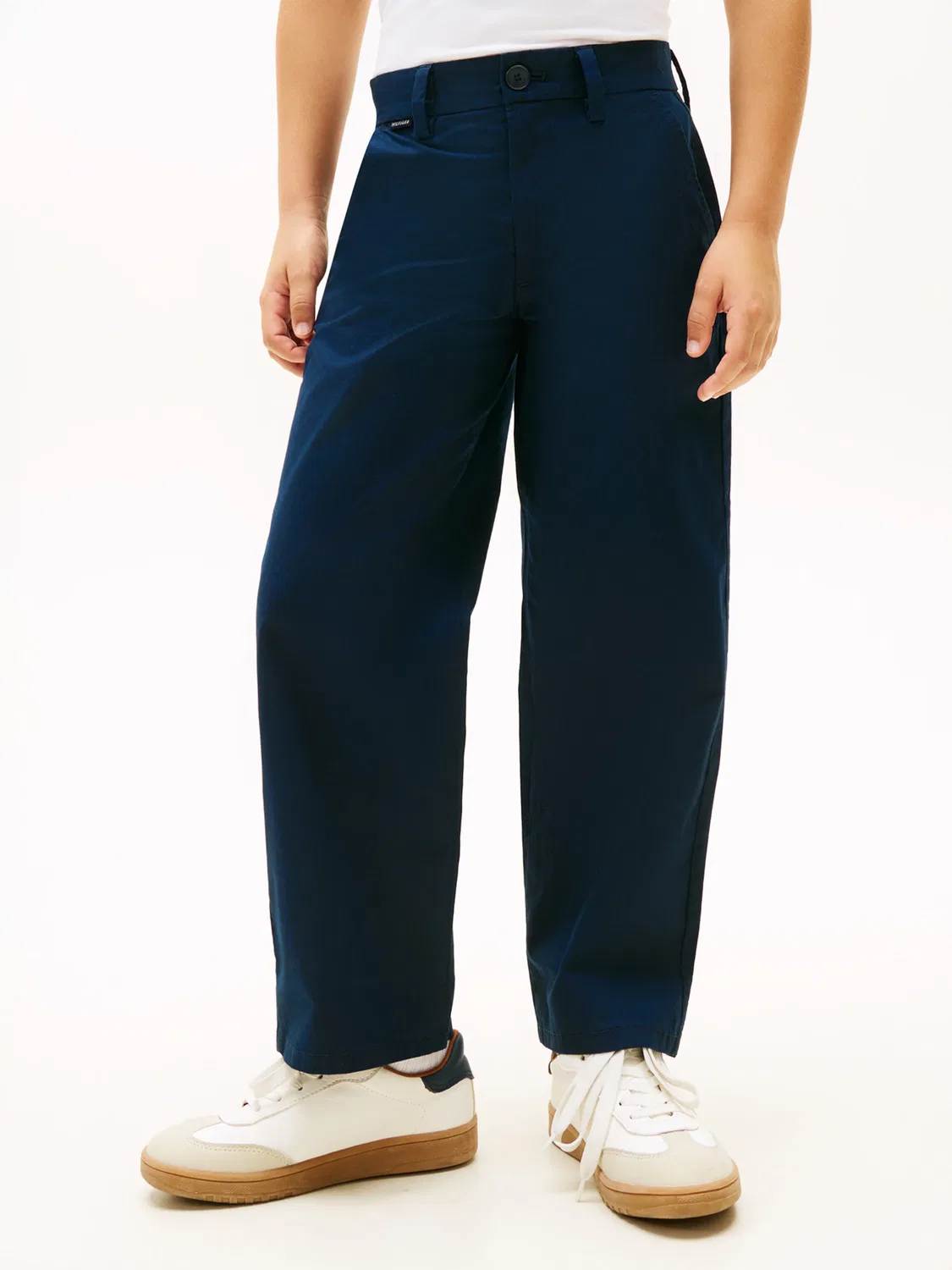 Широкие брюки - 'незаменимый элемент гардероба'. Tommy Hilfiger, Dark Blue — фото 2