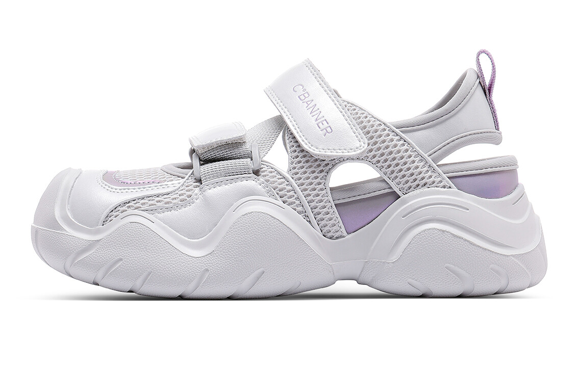 

Кроссовки C°BANNER Chunky Sneakers Women's Low-top Gray, серый
