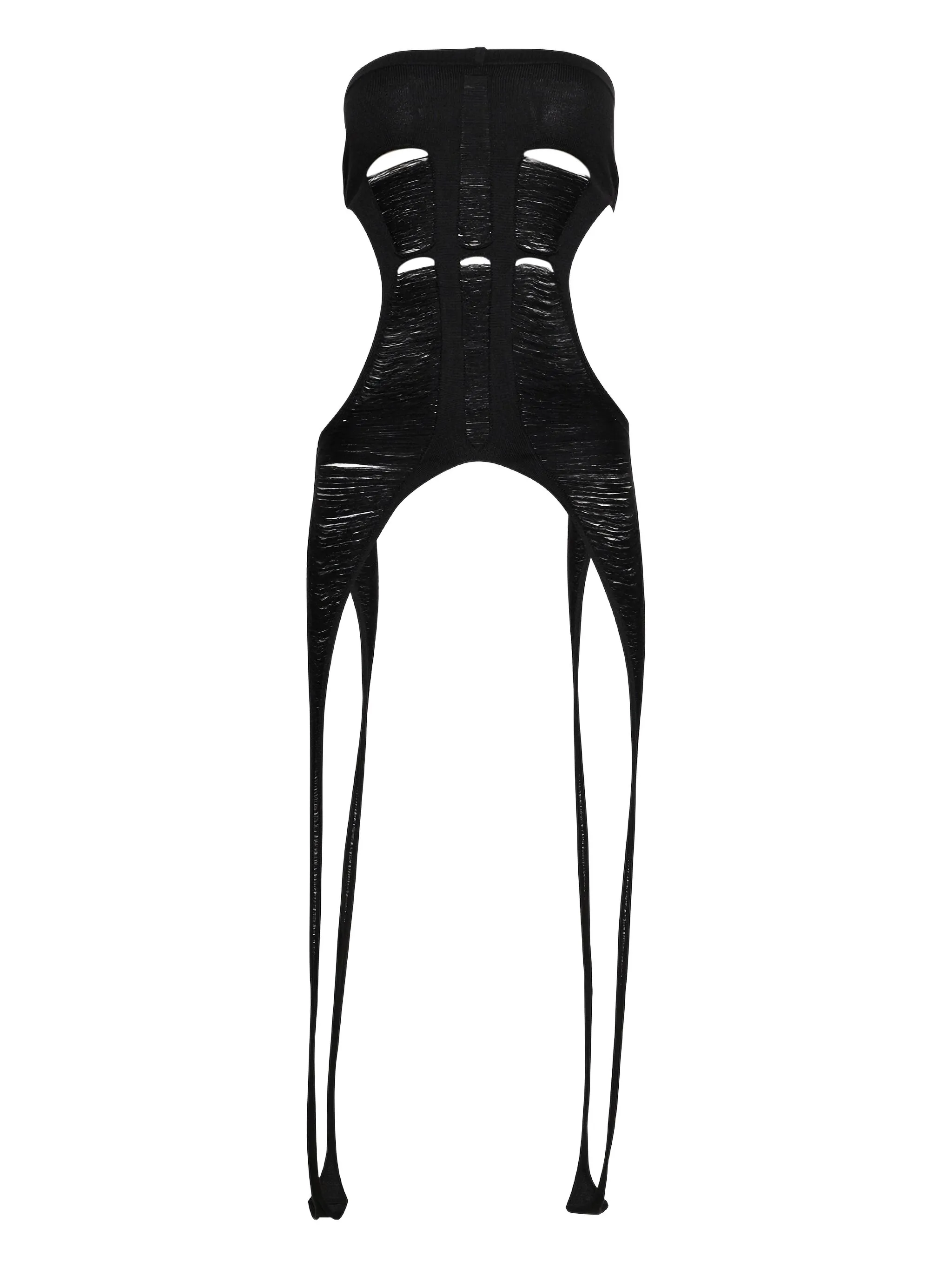 

Длинный топ Tanja Rick Owens, черный