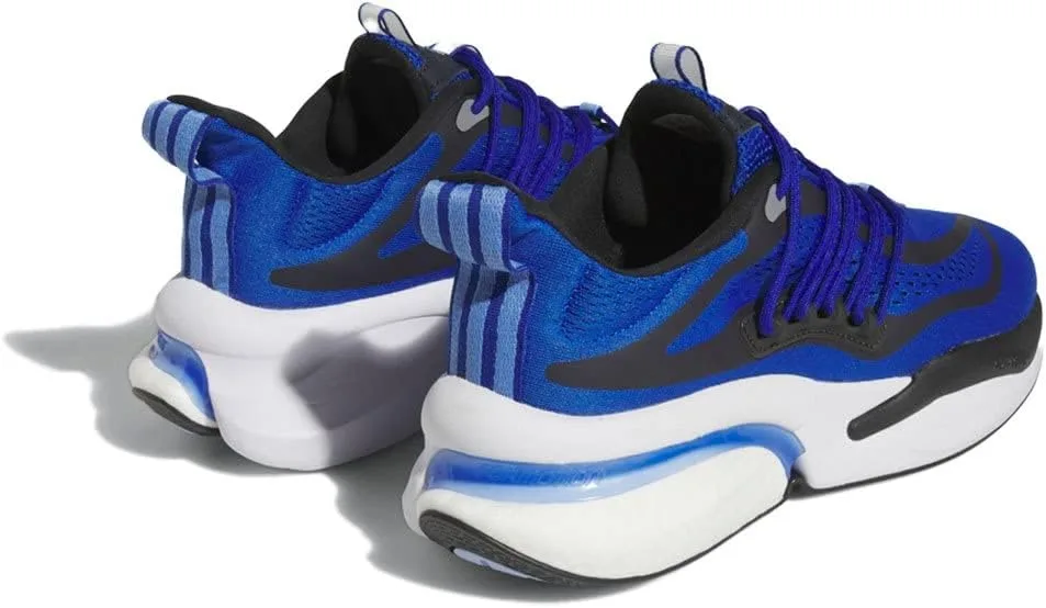 Мужские кроссовки Adidas Alphaboost V1, синий/серый — фото 4
