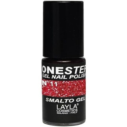 

Гель-лак для ногтей One Step Red Comet № 11, Layla Cosmetics