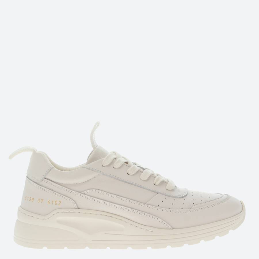 Common Projects Женские Кроссовки Track 90 Low Top, белый