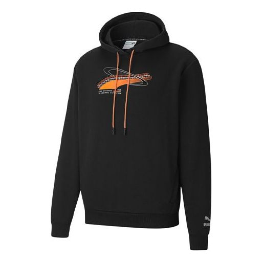 

Толстовка international graphic hoodie 'black' Puma, черный