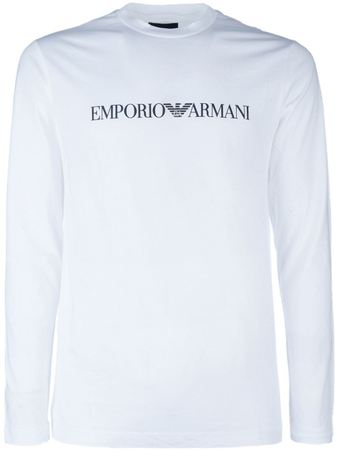 

Футболка из хлопка с логотипом Emporio Armani, белый